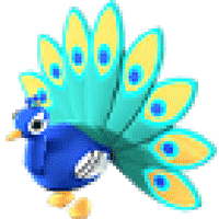 Mega Neon Peacock  - Legendary from Robux